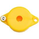 Gate Valve Lockout Yellow 2.78 Inch Diameter
