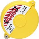 Gate Valve Lockout Yellow 5.20 Inch Diameter