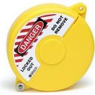 Gate Valve Lockout Yellow 6.75 Inch Diameter
