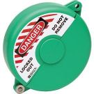 Gate Valve Lockout Green 6.75 Inch Diameter