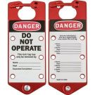 Labeled Lockout Hasps 5 Per Pack