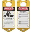Labeled Lockout Hasps 5 Per Pack