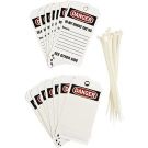 Blank Accident Prevention Tag W/overlam