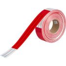 Vehicle Conspicuity Tape - Red and White - 2 x 2