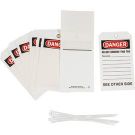 Self-laminating Tags With Flap