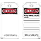 Self-laminating Tags With Flap