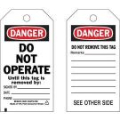 Self-laminating Tags With Flap