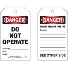 Self-laminating Tags With Flap