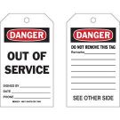 Self-laminating Tags With Flap