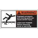 Cema Safety Labels B302 2.5 In Hx5 In W 2 Clr