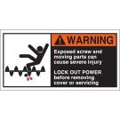 Cema Safety Labels B302 2.5 In Hx5 In W 3 Clr