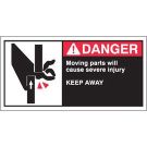 Cema Safety Labels B302 2.5 In Hx5 In W 2 Clr