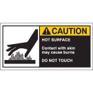 Cema Safety Labels B302 2.5 In Hx5 In W 2 Clr