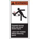 Cema Safety Labels B302 6 In Hx3 In W 3 Clr