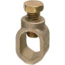 8 To 2 AWG Solid Bronze Alloy Ground Rod Clamp