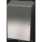 304 Stainless Steel Enviroline Series Wall-Mount Enclosure With Sloping Top, NEMA 3R,4,4X,12,13&IP66, Sub-Panel Ordered Separately, 60x36x16