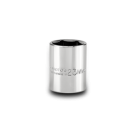 1/2 Inch Drive Socket 23 MM - 6 Point, Full Polish Chrome Finish