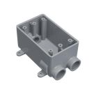 1 Gang 3/4 PVC Electrical Outlet Box