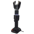 Cordless 6 Ton Inline Cutting Tool with Changeble Heads Kit - Includes Tool with AL/CU Jaw, 2x Milwaukee Redlithium 2.0Ah Batteries, Charger & Bag