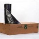Trash Liner 55 Gallon 35 Inch x 55 Inch 1.3Mil Black 100 Per Case (5 Rolls of 20 Liners)
