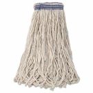 24oz Blue/white Cotton All-purpose Looped End Mop Head