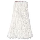16oz 1" Orange/white 4-ply Cotton General Purpose Premium Cut End Mop Head