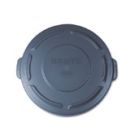 Flat Top Lid for 20 Gallon Brute Containers Gray