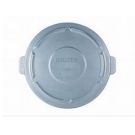 29.1" X 2.1" Gray Polyethylene Snap Lock Container Lid