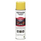 Precision Line Marking Paint: Inverted Paint Dispensing, High Visibility Yellow, 20 oz