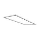 2X4 Backlit Panel Flange Kit; White Finish