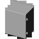 304 Stainless Steel Continuous Steel Junction Box Enclosure, NEMA 3R,4,4X,12,13&IP66, Sub-Panel Ordered Separately,12x10x8