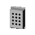 Pushbutton Encl - Extra Deep - 12 PB x 30.5 mm - Steel/Gray