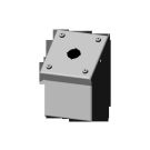 N12 PB Consolet - 1 PB x 22.5mm - Steel/Gray