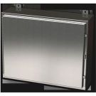 304 Stainless Steel Clamp Fastened Single-Door Wall-Mount Enclosure, NEMA 3R,4,4X,12,13&IP66, Sub-Panel Ordered Separately,24x24x6