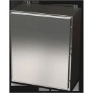 316 Stainless Steel Clamp Fastened Single-Door Wall-Mount Enclosure, NEMA 3R,4,4X,12,13&IP66, Sub-Panel Ordered Separately,36x30x12