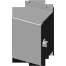 316 Stainless Steel Continuous Steel Junction Box Enclosure, NEMA 3R,4,4X,12,13&IP66, Sub-Panel Ordered Separately,6x4x4
