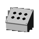 N12 PB Consolet - 6 PB x 30.5mm - Steel/Gray