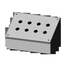 N12 PB Consolet - 8 PB x 22.5mm - Steel/Gray