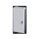 Industrial Modular System Single-Door Enclosures, NEMA 3R,12,13 & IP55, Carbon Steel, Gray, 70.87x31.5x18