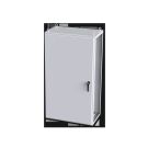 Industrial Modular System Single-Door Enclosures, NEMA 3R,12,13 & IP55, Carbon Steel, Gray, 70.87x39.37x22