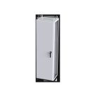 Industrial Modular System Single-Door Enclosures, NEMA 3R,12,13 & IP55, Carbon Steel, Gray, 78.74x23.62x18