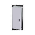 Industrial Modular System Single-Door Enclosures, NEMA 3R,12,13 & IP55, Carbon Steel, Gray, 78.74x31.5x18