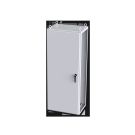 Industrial Modular System Single-Door Enclosures, NEMA 3R,12,13 & IP55, Carbon Steel, Gray, 78.74x31.5x22