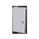 Industrial Modular System Single-Door Enclosures, NEMA 3R,12,13 & IP55, Carbon Steel, Gray, 78.74x39.37x18