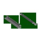 Mounting Feet, Angle Iron (24in.)