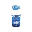 Scrubs Antimicrobial Hand Sanitizer Wipes 93/4" X 101/2" ,85 Wipes/tub