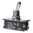 125/250VAC 16A DPST Maintained-On/Off Bat Handle Toggle Switch