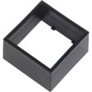 30MM Black Short Pushbutton Shroud