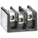 Power Distribution Block, Linergy, 3 Pole, 1 Line, 1 Load, 175A Cu, 135A Al, 600V