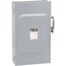 Safety Switch, General Duty, Fusible, 2 Pole, 3 Wire, 240vac, 200a, Type 1, With Neutral